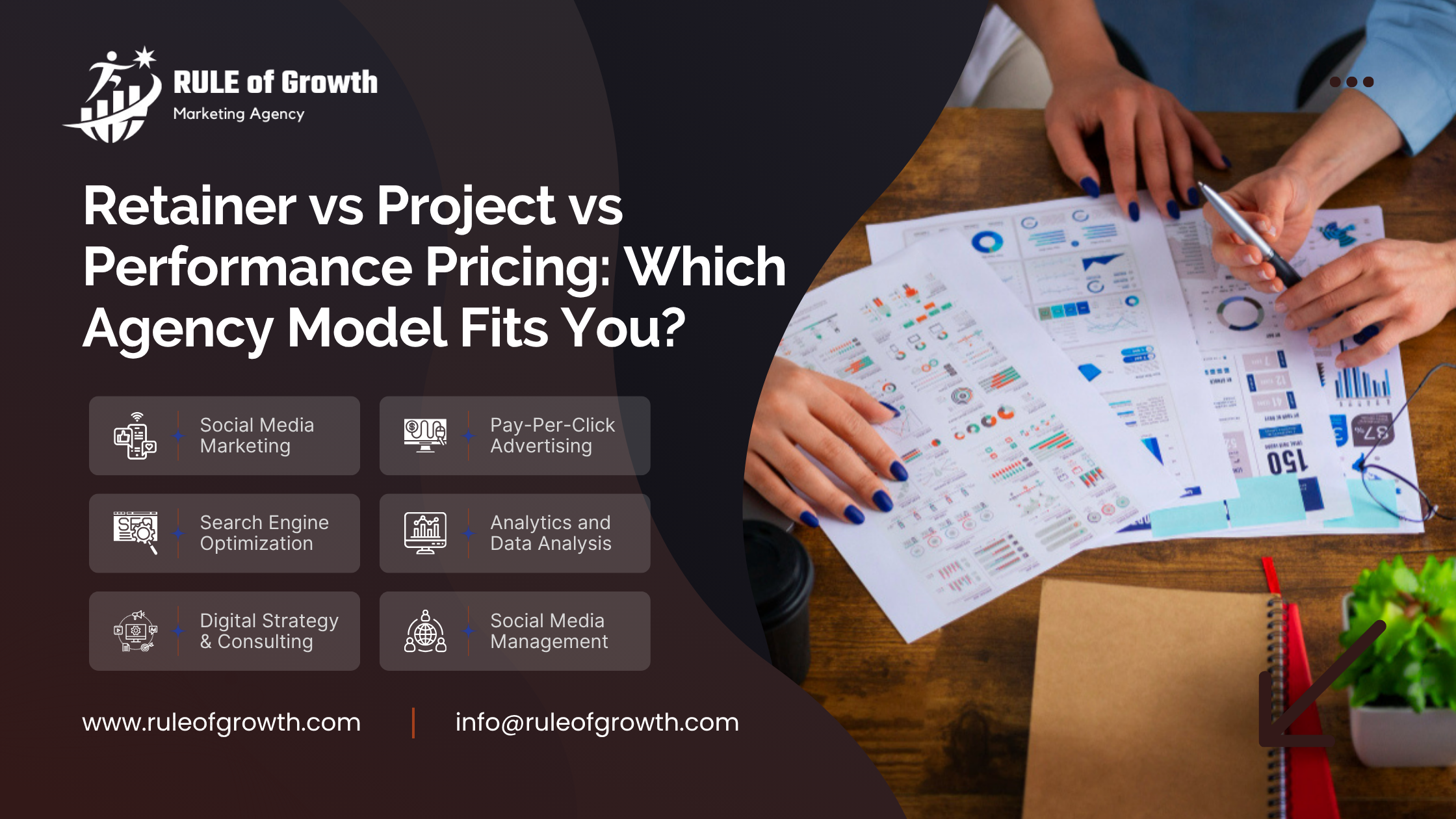 Retainer vs Project vs Performance Pricing: Which Agency Model Fits You?